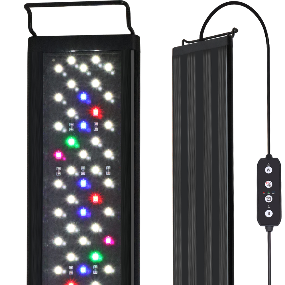 Aquarium Planted Tank Light - 12-30인치 어항용 풀 스펙트럼 LED 조명,