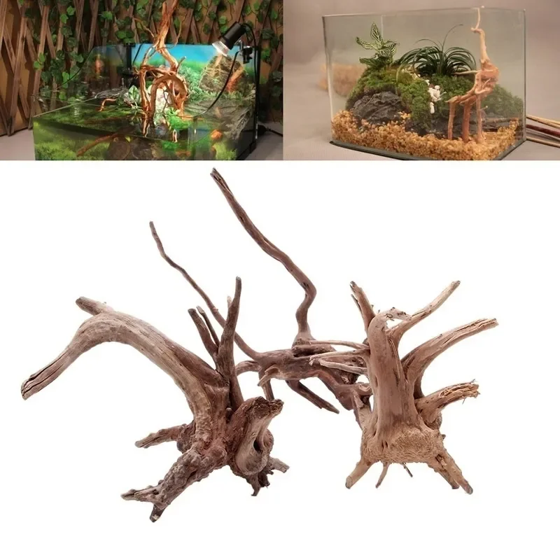 Aquarium Plant Growing - 천연 나무 줄기 유목 수족관 어항,