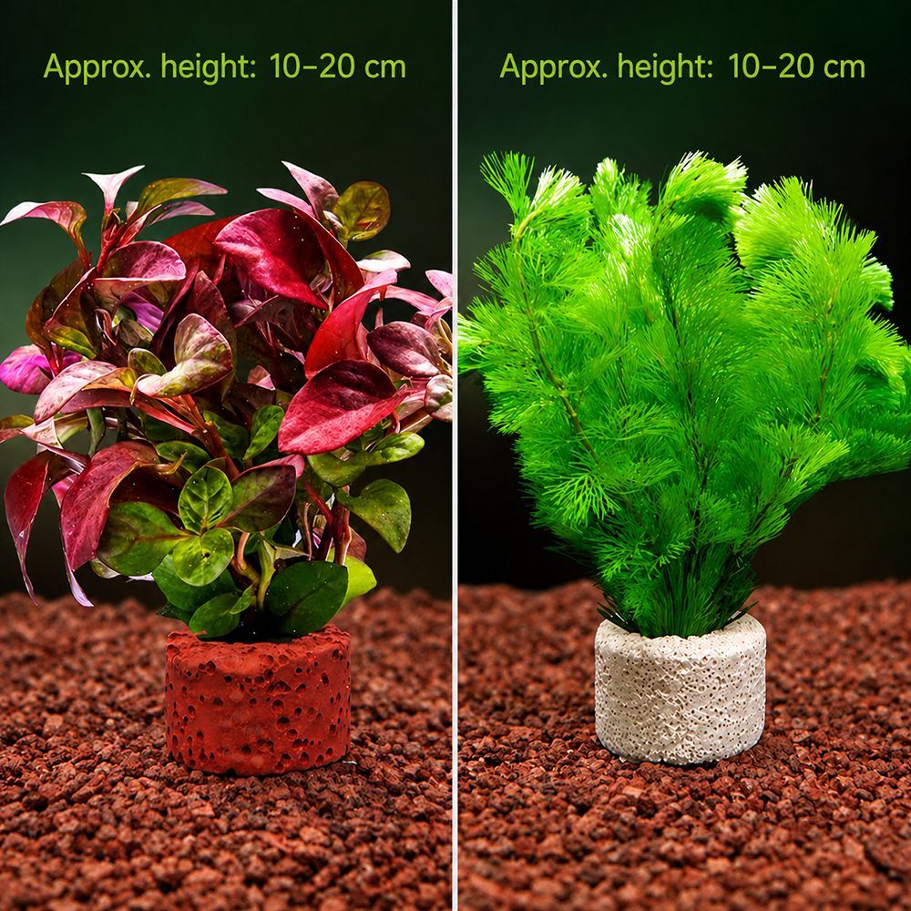 Planted Aquarium Pictures - 10개입 무게추 링 수초 고정 링