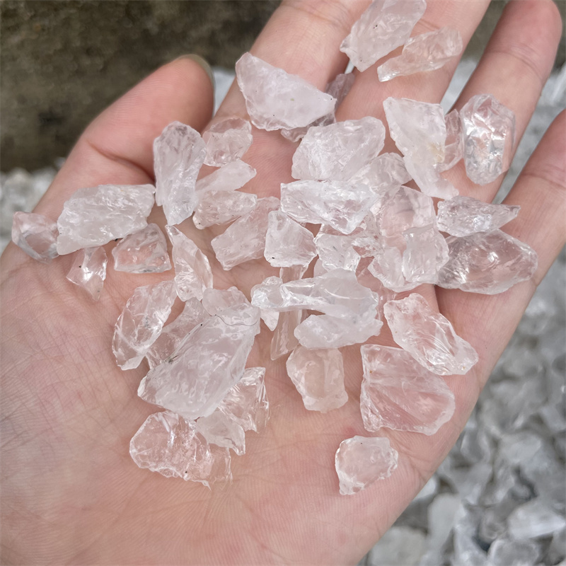 Aquarium Sand White - 천연 투명 석영 스톤 크리스탈 화이트