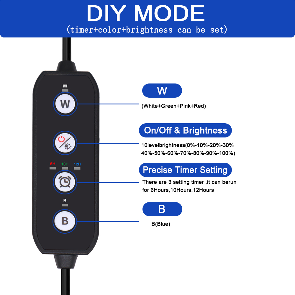 12-30인치 어항용 풀 스펙트럼 LED 조명, 타이밍 - Aquarium Planted Tank Light 리뷰 및 가격