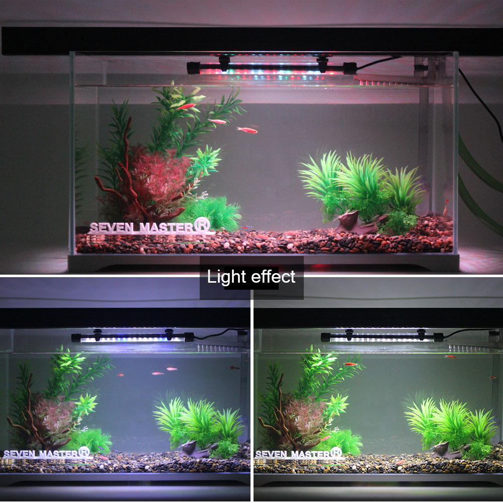 수족관 빛 LED 식물 성장 램프 방수 물고기 탱크 빛 - Aquarium Plant Growing 리뷰 및 가격