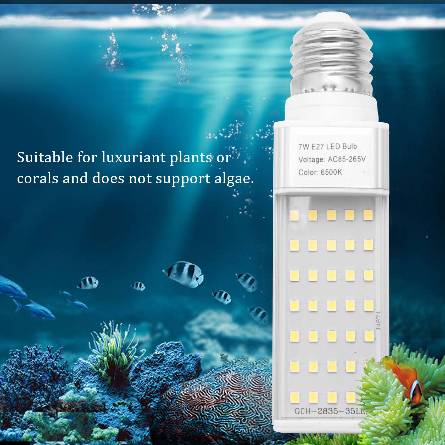 A56P-피쉬팟 화이트 플랜트 아쿠아리움 7W 성장등  - Aquarium Plant Growing 리뷰 및 가격