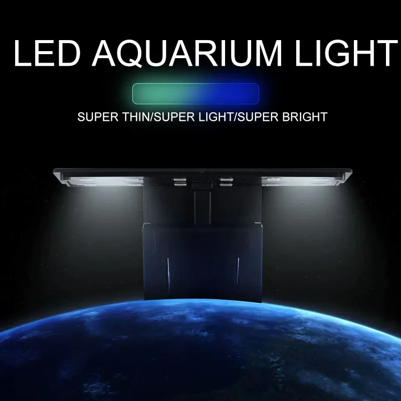 슈퍼 슬림 LED 수족관 조명 조명 식물 성장 빛 5W - Planted Aquarium Pictures 리뷰 및 가격