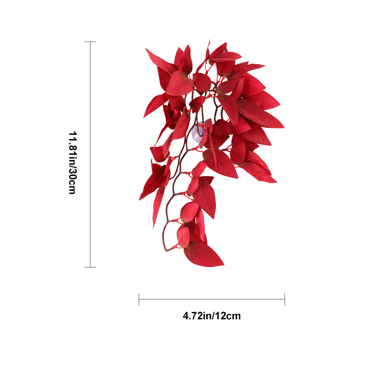 실물 같은 붉은색 인조 수초, 수족관 장식품, 어항 장 - Aquarium Plant Red 리뷰 및 가격