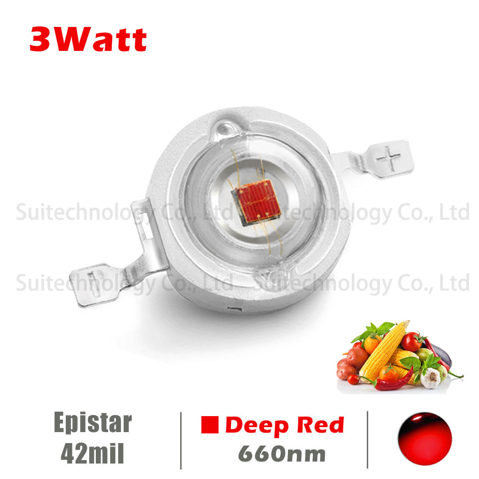 10-50PCS 딥 레드 660nm LED 램프 구슬  - Aquarium Plant Red 리뷰 및 가격