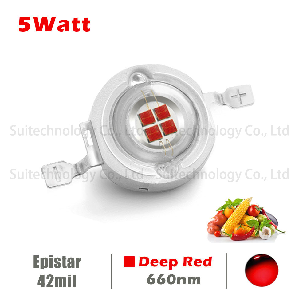 10-50PCS 딥 레드 660nm LED 램프 구슬  - Aquarium Plant Red 리뷰 및 가격