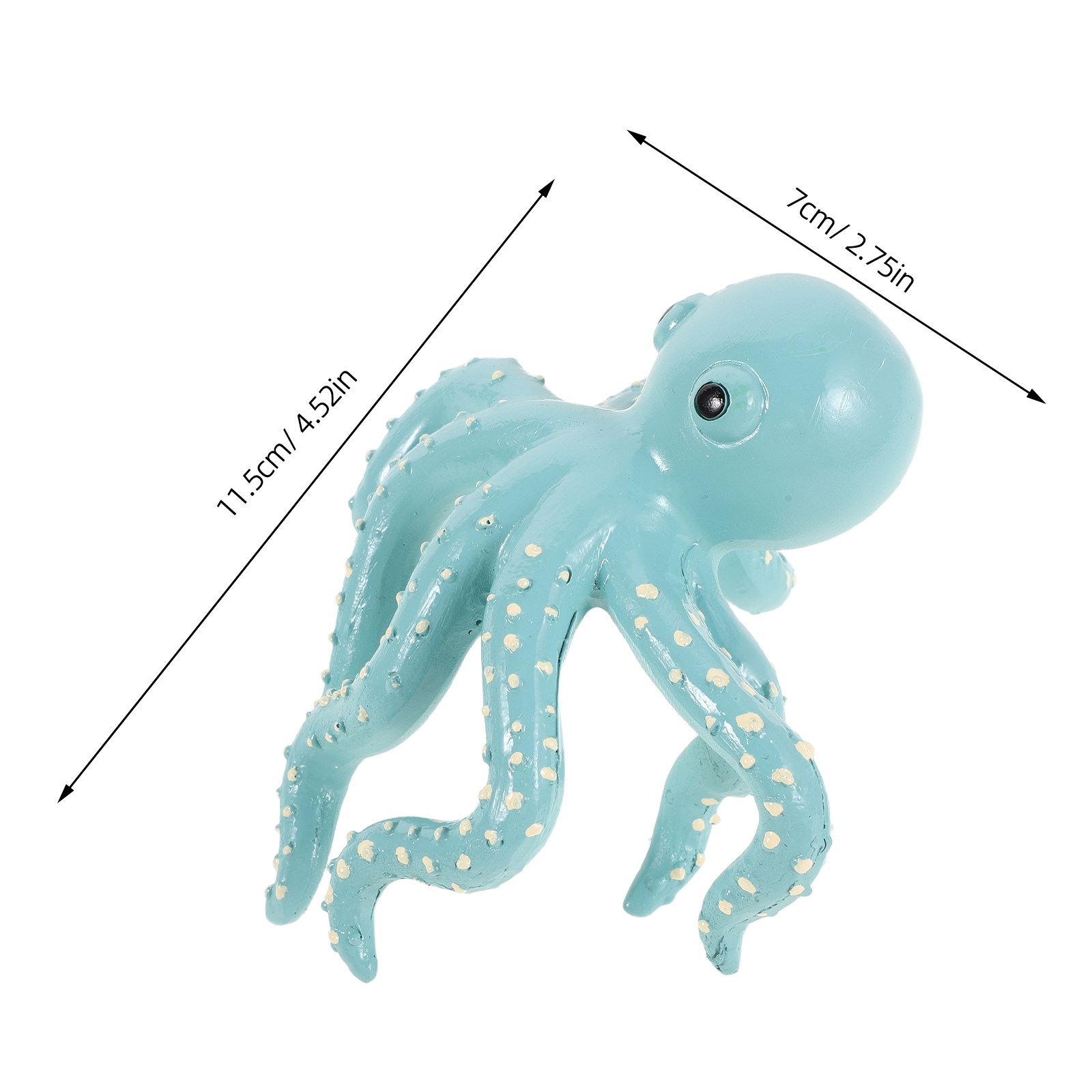 등반하는 문어 조각상 레진 미니어처 유연한 촉수 화분  - Aquarium Plant Octopus 리뷰 및 가격