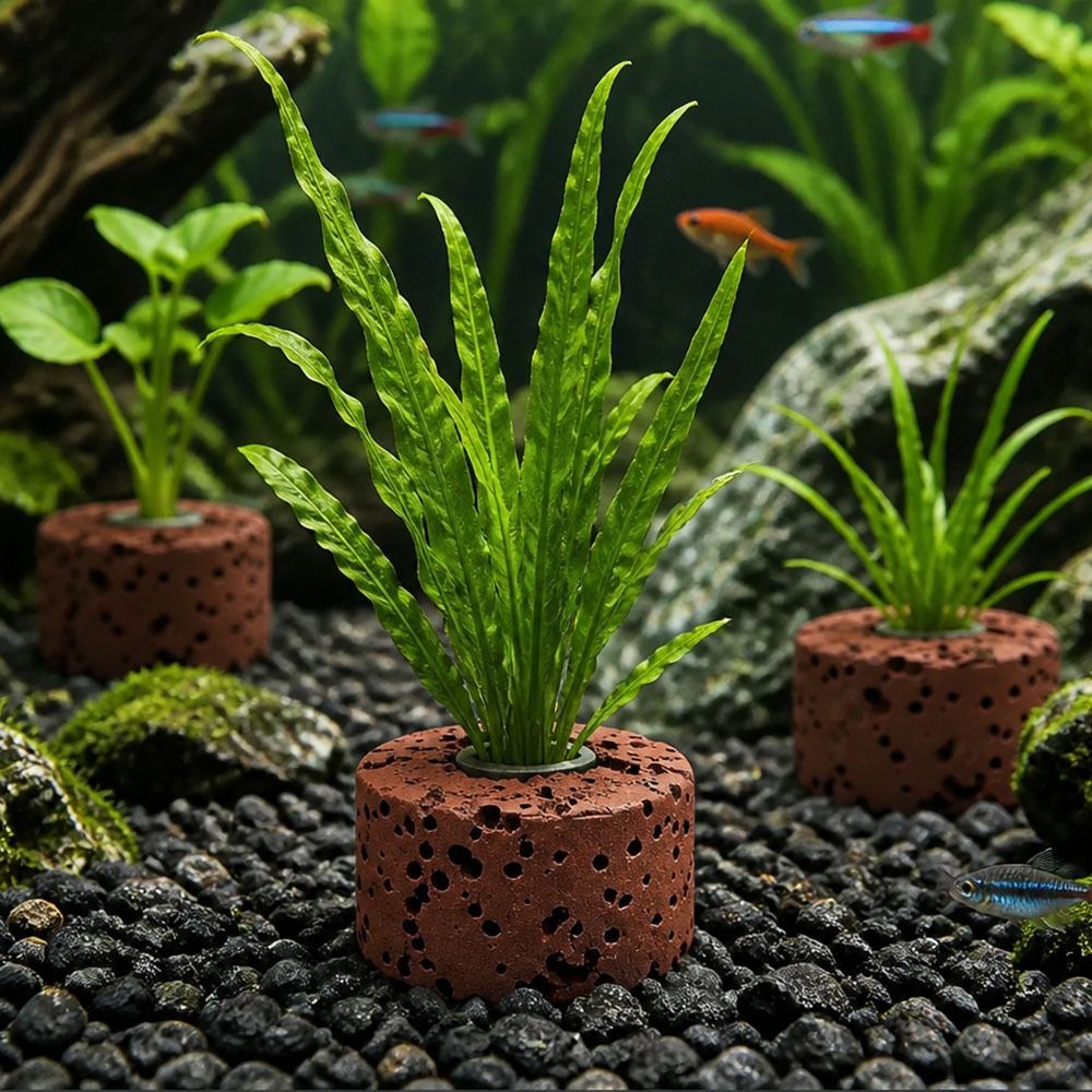 10개입 무게추 링 수초 고정 링 기질 링 (사진 참조 - Planted Aquarium Pictures 리뷰 및 가격