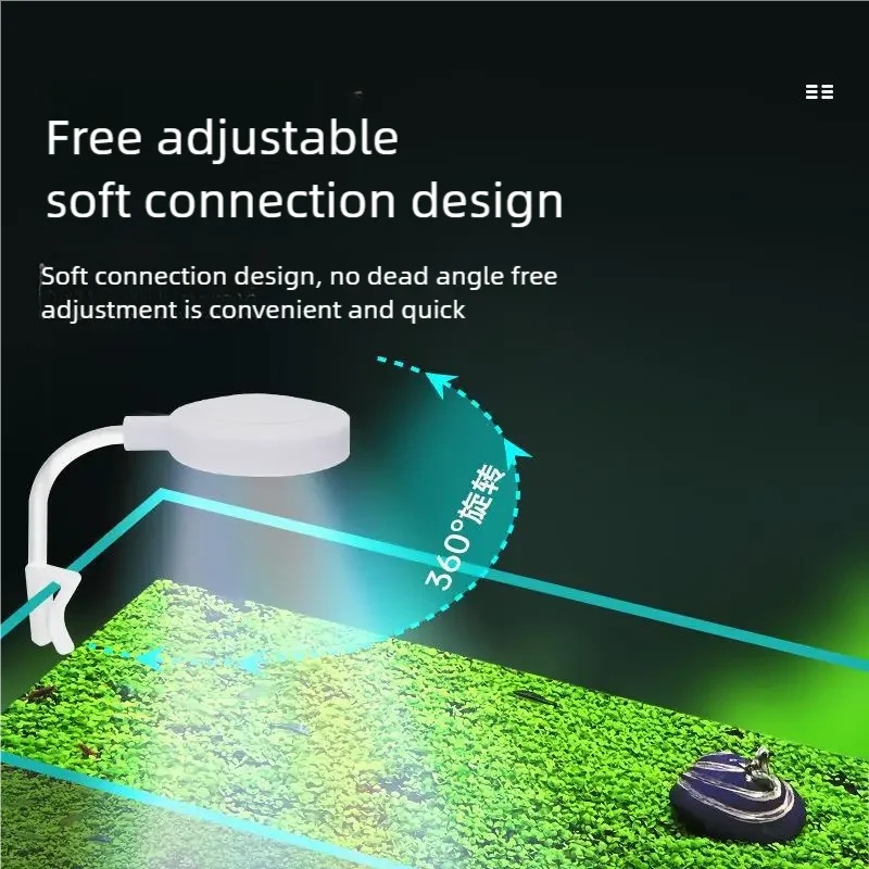 3W LED 클립형 수족관 조명 풀 스펙트럼 USB 어 - Aquarium Plant Growing 리뷰 및 가격