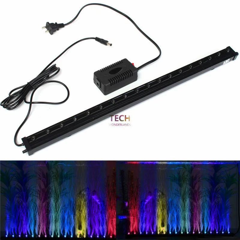 수족관 물고기 탱크 수중 잠수정 공기 버블 색상 변경  - Aquarium Planted Tank Light 리뷰 및 가격