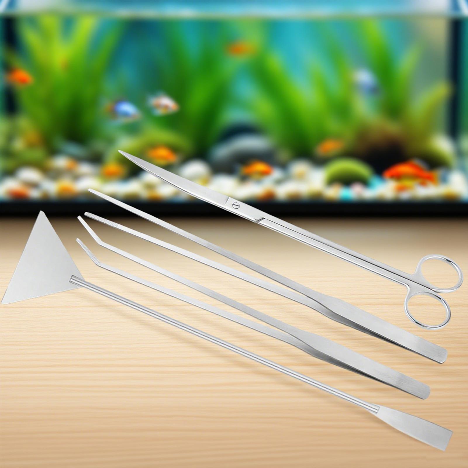 수족관 청소 도구 테라리움 식물 도구 가위 키트 스테인 - Planted Aquarium Care 리뷰 및 가격